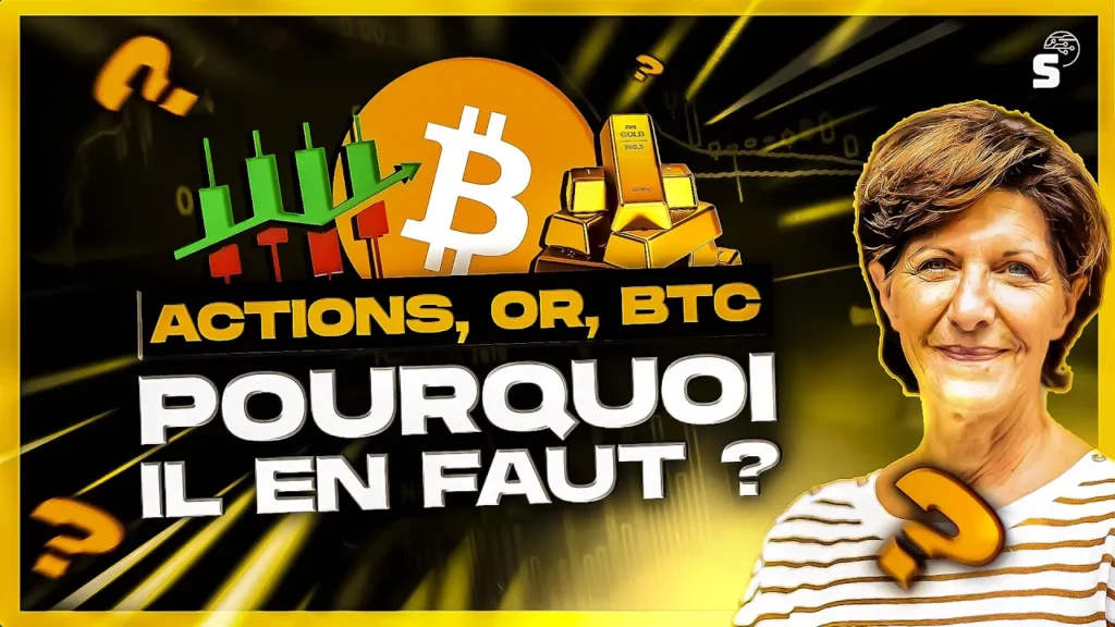 Actions, or, Bitcoin : comment réellement diversifier son portefeuille