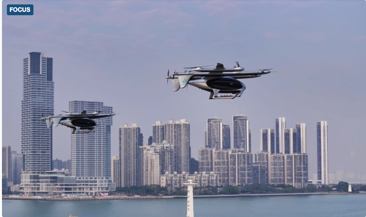 Taxi volant en Chine Taxi volant en Chine